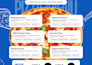 design attractive pizza menu, food menu or restaurant flyer